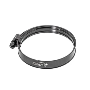 SMY Dual Bead Black Hose Clamp 63mm-80mm - Imagen 1 de 6