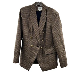Nine West Metallic Blazer Single Breasted Gold/Multi Size Medium - Picture 1 of 9