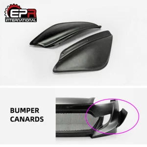 2Pcs for Honda S2000 AP1 AP2 RB-Style FRP Front Bumper Canard Wings Addon - Picture 1 of 12