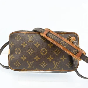 Louis Vuitton Monogram Marly Bandouliere Shoulder Cross Bag LV JUNK N2455CSS704 - Picture 1 of 23