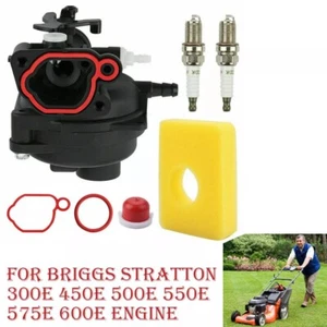 Vergaser Luftfilter Set für Briggs Stratton 300E 450E 500E 550E 575E 600E Motor - Picture 1 of 13