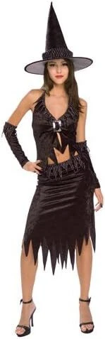 Dramalicious Black Velvet MIDNIGHT WITCH Teen Costume (Size 2-6) Rubie's #886081