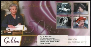 Bermuda 2002 The 50th Anniversary of the Accession of Queen Elizabeth II - Used - Picture 1 of 2