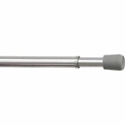 18-28 In. Adjustable Spring Tension Curtain Rod, 7/16 In. Diameter Steel Tube, C