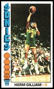 1976-77 Topps #87 Herm Gilliam Seattle SuperSonics EX-EXMINT - Picture 1 of 2