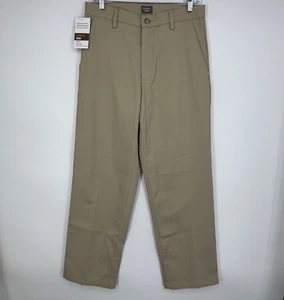 Merona Young Herren Gr. 31W x 30L Chino Hose Khaki Beige Classic Fit Gerades Bein - Bild 1 von 10