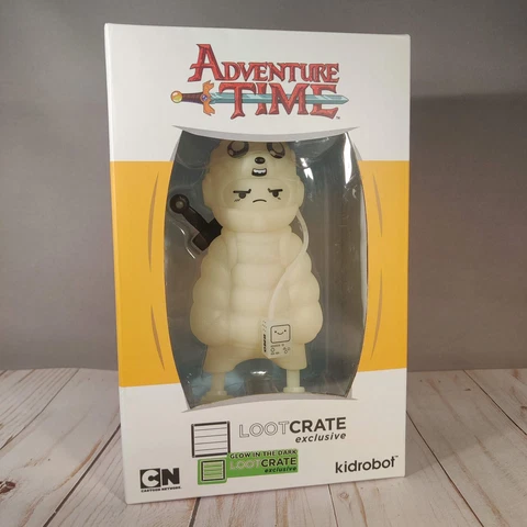 LOOT CRATE/KIDROBOT~ADVENTURE TIME~PUFF JAKE N LIL FINN, GLOW IN THE DARK Cover