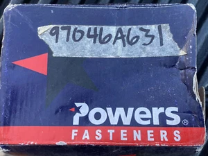 POWERS 05015 3/8” x 1-7/8” HEX NUT LOK/BOLT (AA5113-50) Qty=40 - Picture 1 of 4