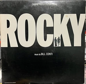 Rocky-Original Motion Picture Score By Bill Conti-Vinyl LP-Original Copy - Picture 1 of 4