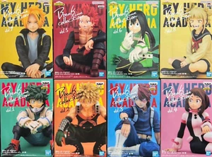 BANPRESTO My Hero Academia Figure Break Time Collection set of 8 - Picture 1 of 1