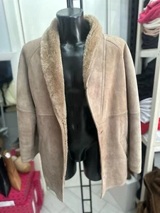 Ascot Shearling Uomo Man Tg50 Grigio LLV1272 - Picture 1 of 12