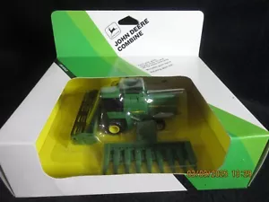 Ertl Toy John Deere Combine Titan II with Corn Head & Grain Head 1980s 6620 7720 - Picture 1 of 8