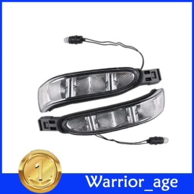 2X Fit For Mercedes GL550 ML550 2008-09 Left+Right Door Mirror Turn Signal Light Foto 1 de 4