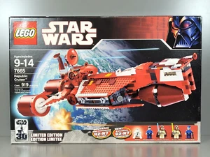 Brandneu Versiegelt Limitierte Auflage LEGO Star Wars: Republic Cruiser (7665) - Bild 1 von 19