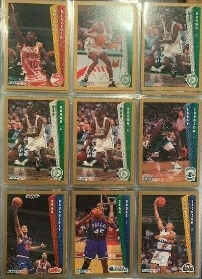Individual 1992-93 Fleer NBA Drake's Basketball Cards (Complete Your Set!) - Image 1 of 4