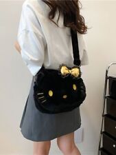 Girls Cute Hello Kitty Handbags Hello Kitty Shoulder Bags Plush Crossbody Bag
