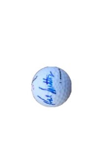 PGA autoraphed golf balls Justin Leonard charles Howell Esteban Toledo Hal Sutto