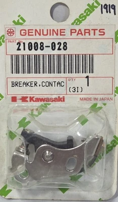 NEW Kawasaki Z1 900, KZ650, KZ900 & KZ1000 Contact Breaker Points OEM 21008-028 Foto 1 de 3
