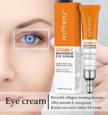 Nuevo suero iluminador de ojos JoyPretty vitamina C, crema para ojos, suero antienvejecimiento con Vi Foto 1 de 4