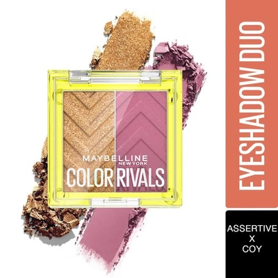 Maybelline New York Color Rivals Longwear Duo Eyeshadow Palette - 3gm - Image 1 of 4
