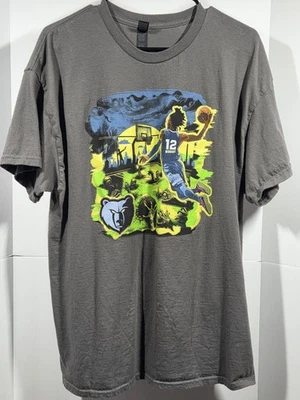 Ja Morant Memphis Grizzlies Halloween T Shirt Glow in Dark SGA -  Size XL - Image 1 of 4