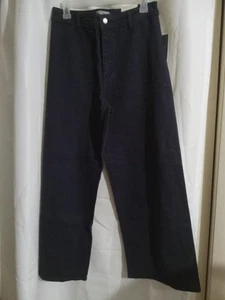 Größe 8 Damen High-Rise Wide Leg Ankle Jeans Universal Thread Navy Blau - Bild 1 von 10