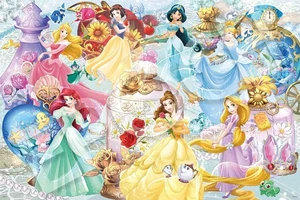 Jigsaw Puzzle Herbarium/Disney Princess 1000 pcs Decoration series Epoch 97-801 - Picture 1 of 3