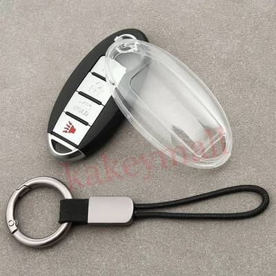 Funda TPU Llavero Para Nissan Accesorios Llave Estuche Chian Carcasa Protectora Bolsa Foto 1 de 4