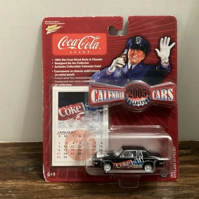 Johnny Lightning 1983 Oldsmobile Cutlass Supreme Coca Cola Calendar Cars - Image 1 of 4