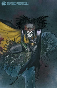 š„ DARK NIGHTS DEATH METAL #3 PEACH MOMOKO ROBIN KING MINIMAL TRADE VARIANT NM! - Picture 1 of 1