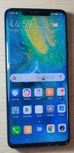 Huawei Mate 20 Pro 128GB LYA-L09 Blue Unlocked #792A Cracked Screen, Black Dot - Picture 1 of 6
