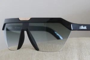 SILHOUETTE SPX M 3093 SUNGLASSES BLACK GOLD & WHITE A HOLIDAY & FASHION CLASSIC - Picture 1 of 12