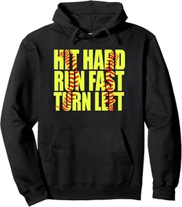 Funny Girls Softball Design Great For Teens & Women Pullover Hoodie - Picture 1 of 10