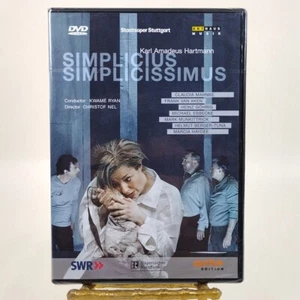 Karl Amadeus Hartmann - Simplicius Simplicissimus, DVD NEW Staatsoper Stuttgart - Foto 1 di 6