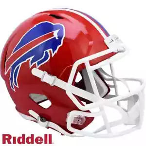 *SALE* BUFFALO BILLS 1987-2001 NFL FULL SIZE SPEED REPLICA FOOTBALL-HELM! - Bild 1 von 1