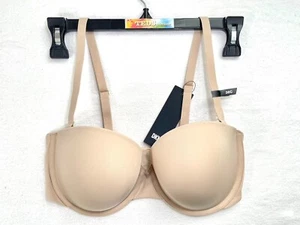 NWT DKNY Women's 38C Smooth Essentials Strapless Underwire Bra DK7749 - Picture 1 of 8