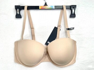 Nuevo con etiquetas Sujetador con aros DKNY 38C Smooth Essentials para mujer DK7749 Foto 1 de 4