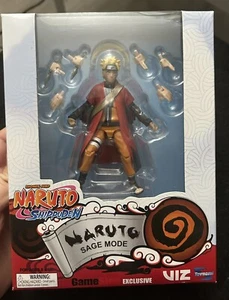 Toynami VIZ Shippuden 4" Sage Mode Naruto (GameStop) NIB - Picture 1 of 2