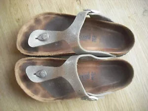 Birkenstock Gizeh 38 normal Softfootbed Magic Galaxy Silber, gerne getragen und - Bild 1 von 4