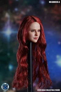 1/6 Female Head Sculpt For 12" TBLeague Phicen worldbox Hot Toys Figure Body - Picture 1 of 2