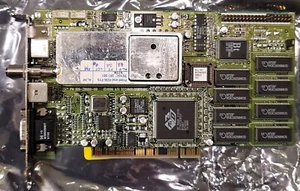 ATI All-In-Wonder 3D RAGE II+DVD 4MB 38603 101 PCI TV Tuner Video Card - Picture 1 of 9