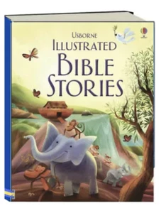 Usborne Illustrated Bible Stories (Hardcover) Christian Children's Brand New - Picture 1 of 3