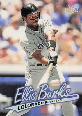1997 Fleer Ultra Baseball #184 Ellis Burks - Image 1 of 3