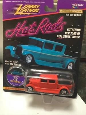 Ford Johnny Lightning Hot Rods 1929 doble cabina de David Rounds #22 diecast 1:64 Foto 1 de 3