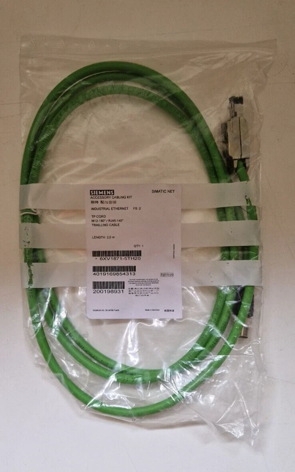 Kit de câbles accessoires Siemens pour Ethernet industriel 6xv1871-5th20 (2 m... - Photo 1/1