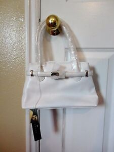 CHENSON BOLSAS White Handbag Purse {With TAGS and Packaging} NewD