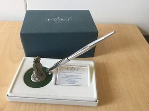 FORT USA GIFT PEWTER Golf Bag 2 Tone Pens Holder - Foto 1 di 4