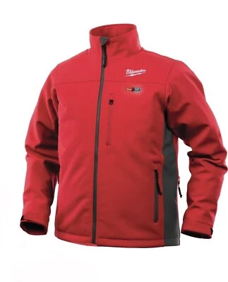 Milwaukee M12 12V Li-Ion Cordless TOUGHSHELL Large Heated Red Jacket - Image 1 of 4