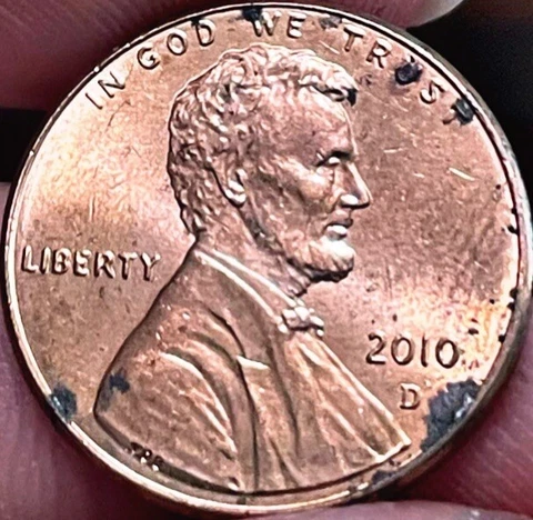 2010-D Lincoln Shield Cent penny rare coin collectible Shiny Tone 1c Get It Now Cover