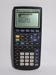 Texas Instruments TI-83 Plus scientific Graphing Calculator TESTED/WORKS - Afbeelding 1 van 6